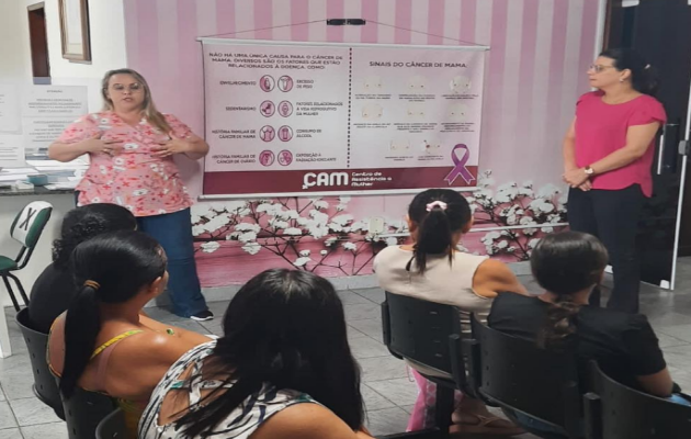  Abertura da programação da Campanha Outubro Rosa, no Centro de Assistência a Mulher