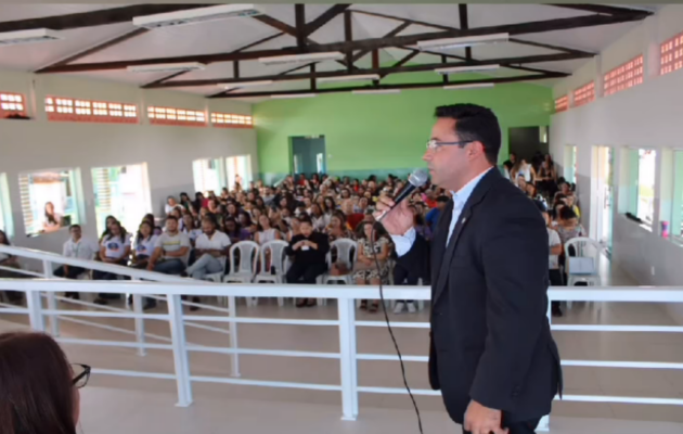  Prefeito David Cavalcanti participa da IV Conferência Municipal de Educação Extraordinária COMED 2023 de Glória