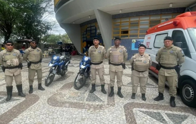  20º BPM presente na final do Campeonato Brasileiro de Voleibol Feminino Sub-18 em Paulo Afonso