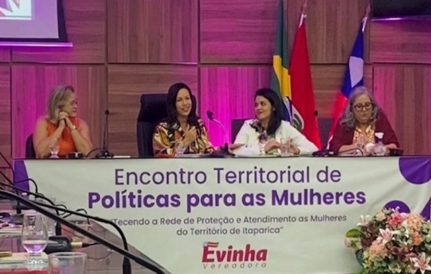  Vereadora Evinha promove junto ao governo do estado o 1º encontro de enfrentamento à violência contra mulher em PA