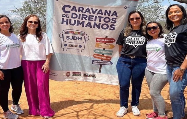  Caravana de Direito Humanos! O evento está sendo realizado na Aldeia Truka-Tupan, localizada no Alto Aratikum