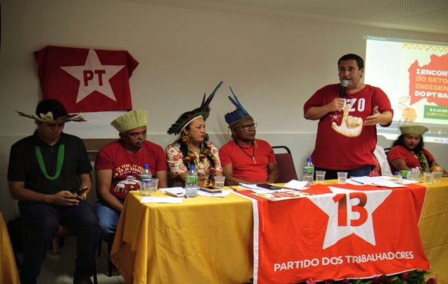  PT Bahia promove 1º encontro indígena de um partido político no estado