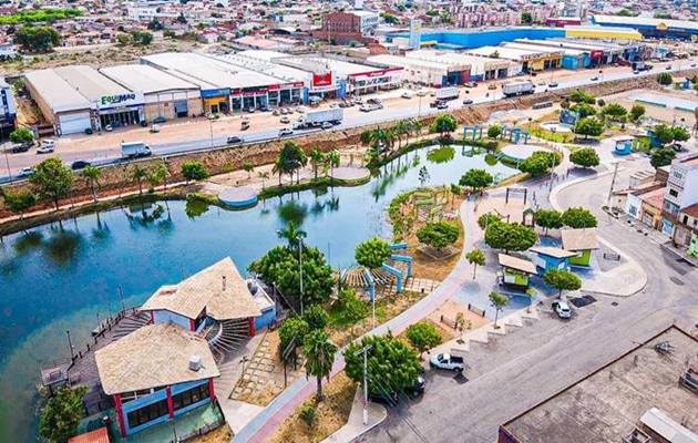  Parque Lagoa de Calu, ponto turístico de Juazeiro (BA), foi requalificado e entregue a população