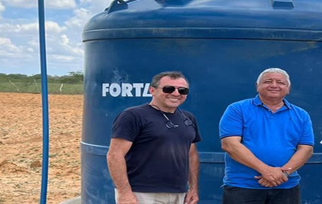  Secretário de Agricultura e Aquicultura, Geraldo Carvalho visita novo centro de distribuição de água na área rural