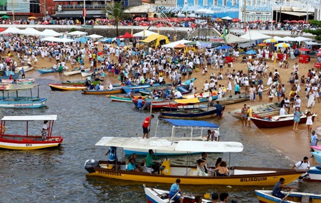  Festa de Iemanjá, nesta sexta (2), terá ação de combate ao racismo e à intolerância religiosa