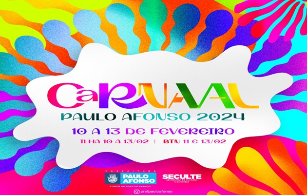  Prefeitura divulga programação do Carnaval 2024, de 10 a 13 de fevereiro na ilha e no BTN