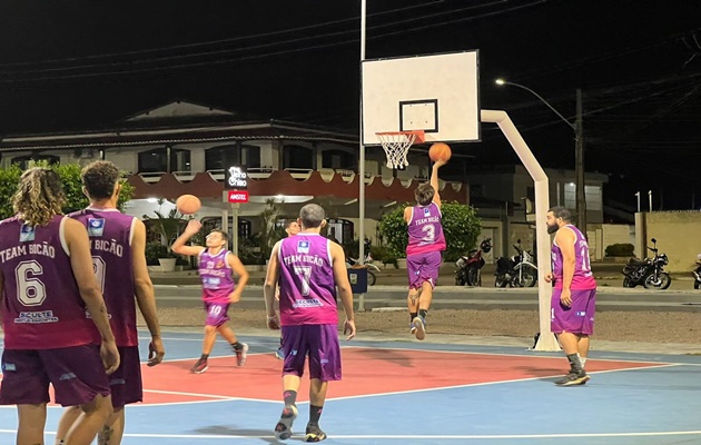  Os times Bicão e Wendell, são os finalistas do 1º Campeonato de Basquete