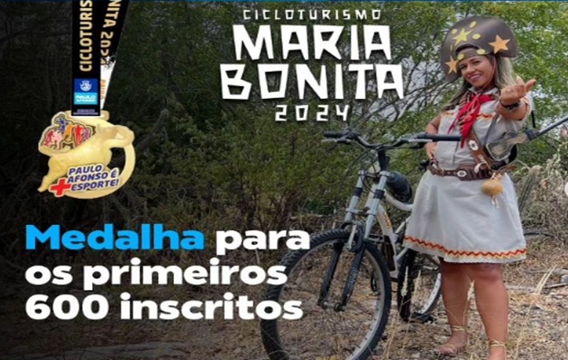  Dia 26 de maio Paulo Afonso realiza mais uma edição do Cicloturismo Maria Bonita