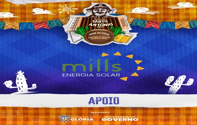  Mills Energia Solar apoia o festejo junino de Glória