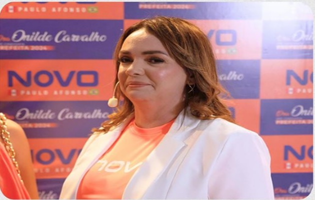  Pré -candidata a prefeita, Onilde Carvalho questiona a falta de um calendário anual de eventos em Paulo Afonso