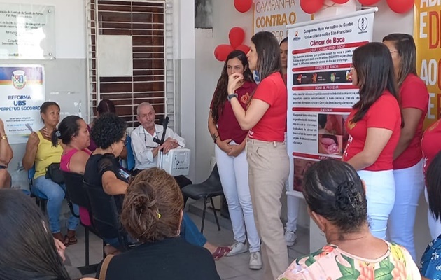  Departamento de Saúde Bucal realiza atividades educativas de prevenção e conscientização sobre o Câncer Bucal