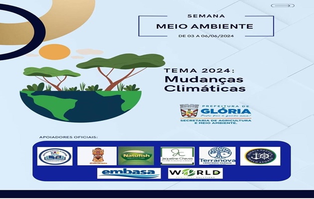  Semana do Meio Ambiente 2024, tem início nesta terça,3, com o tema “Mudanças Climáticas”