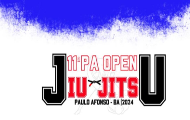  Dia 11 de agosto, tem o 11º PA Open Jiu Jitsu, em Paulo Afonso