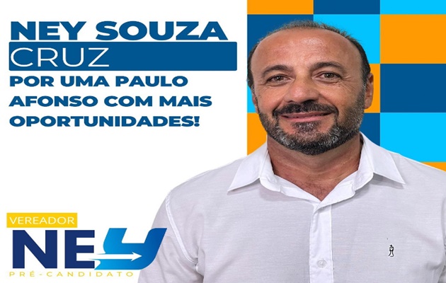  Chegou o tão esperado dia  do lançamento oficial da pré-candidatura de Ney Souza  para vereador