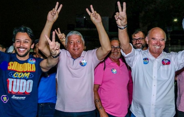  Marcondes, Anilton e Mário Jr. realizam uma grande caminhada de alegria e união, misturando o azul e o rosa