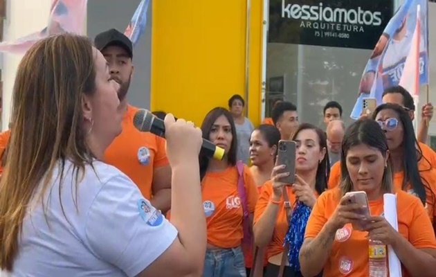  Onilde Carvalho, candidata a prefeita em Paulo Afonso, inicia campanha com caminhada