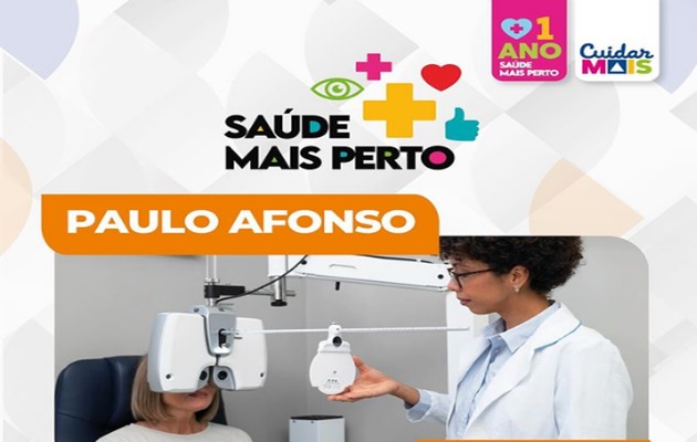  Prorrogado os serviços de triagem, cirurgias de catarata e limpeza de lentes da Feira Saúde Mais Perto