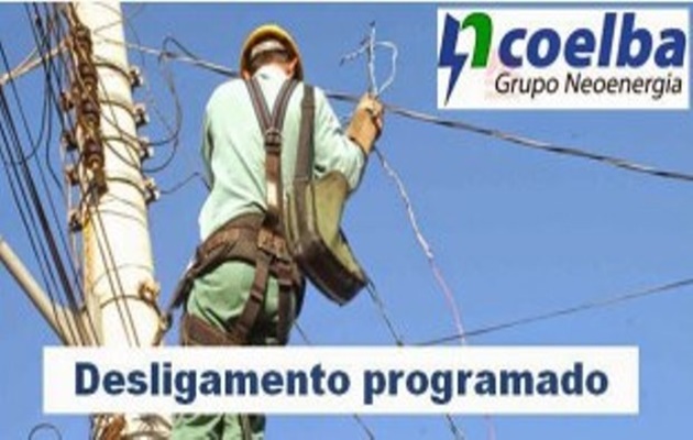  UTILIDADE PÚBLICA – Desligamento programado NEOENERGIA COELBA, em Paulo Afonso