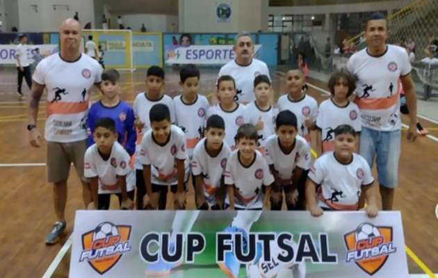  Escolinha Esportiva do 20º Batalhão de Polícia Militar participa do Torneio Cup Futsal