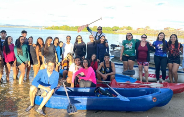  Clube de Canoagem @caiaqueiros_vaa, realiza Oficina de Canoagem e Biodiversidade para alunos do IFBA – Campus Paulo Afonso