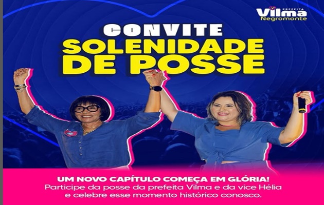  Solenidade de Posse de Vilma Negromonte como prefeita de Glória (BA)