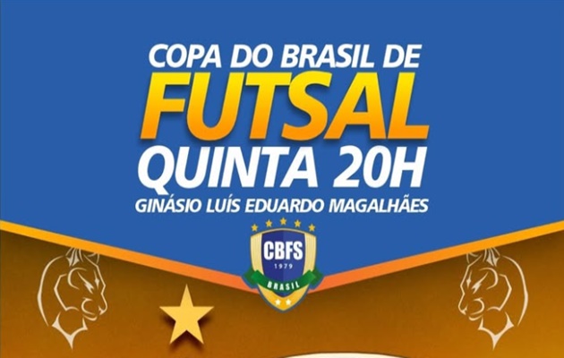  Nesta quinta-feira,13, Paulo Afonso será sede da Copa do Brasil de Futsal