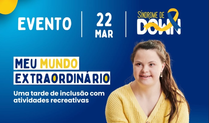  Tarde especial de inclusão e atividades recreativas para pessoas com Síndrome de Down