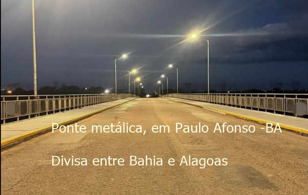  A Ponte‎ Metálica‎ voltou‎ a‎ brilhar com um novo sistema de iluminação em LED